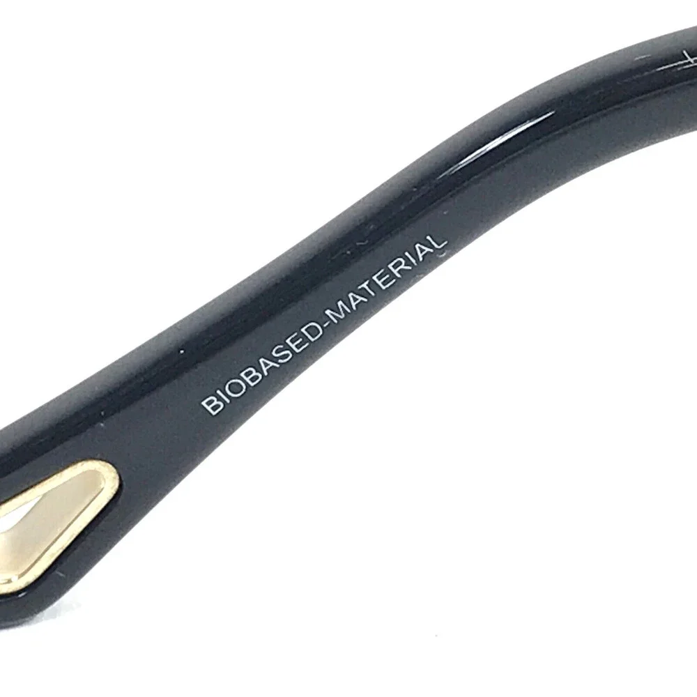 Chloe XS Eyeglasses Frame CH0124O 001 Polished Black Gold Cat Eye 49-18-140